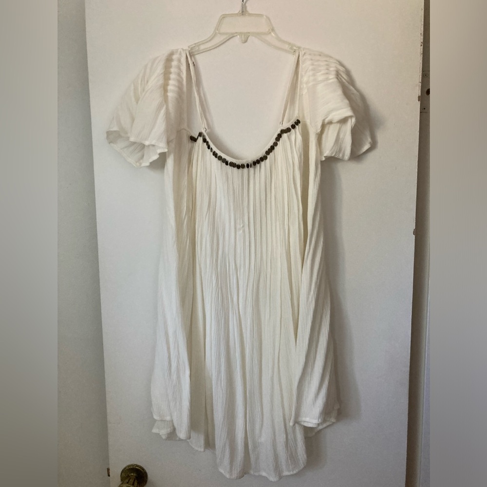 Urban outfitters white cream dress